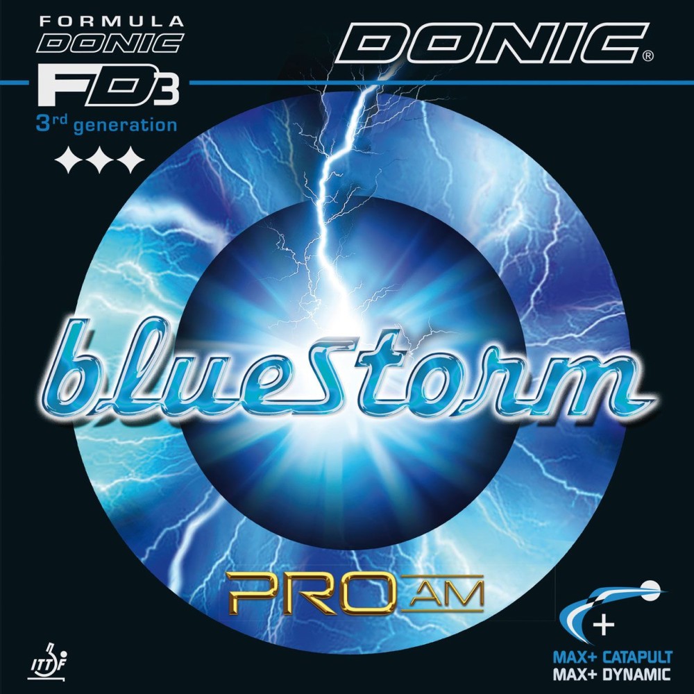 Λάστιχο Πινγκ-Πονγκ Donic Bluestorm Pro AM - black