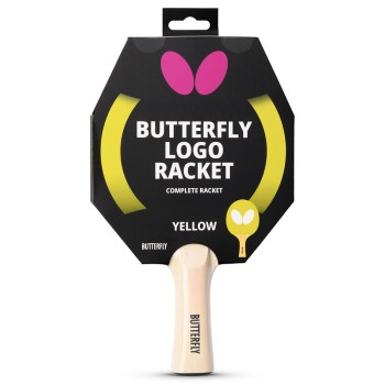 Ρακέτα Πινγκ-Πονγκ Butterfly Logo Yellow