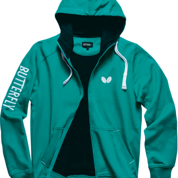 Butterfly Ninyo Table Tennis Hooded Jacket Green