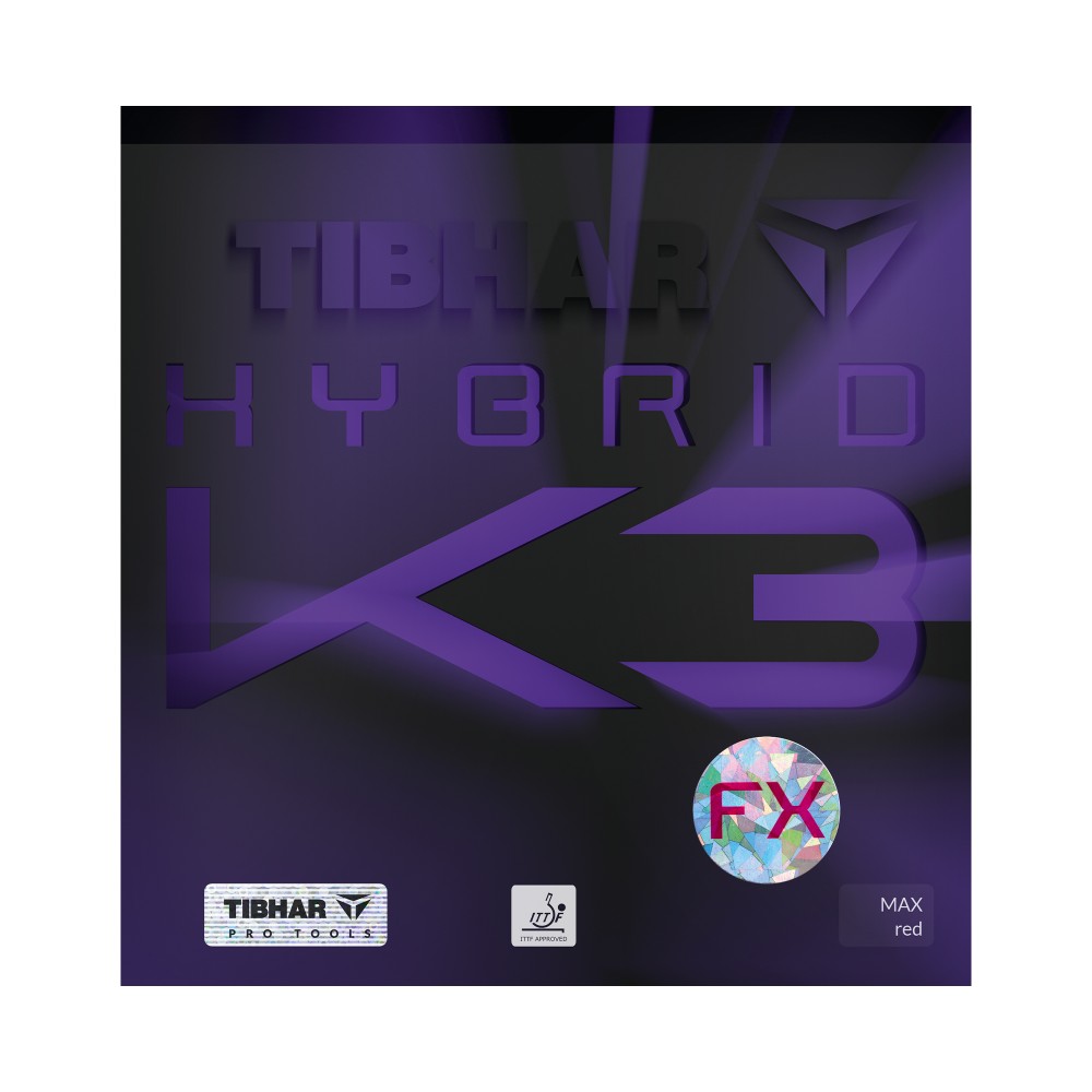 Λάστιχο Πινγκ-Πονγκ Tibhar K3 FX - red