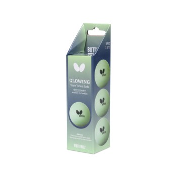 Μπαλάκια Πινγκ-Πονγκ Butterfly Glowing Balls 3pack