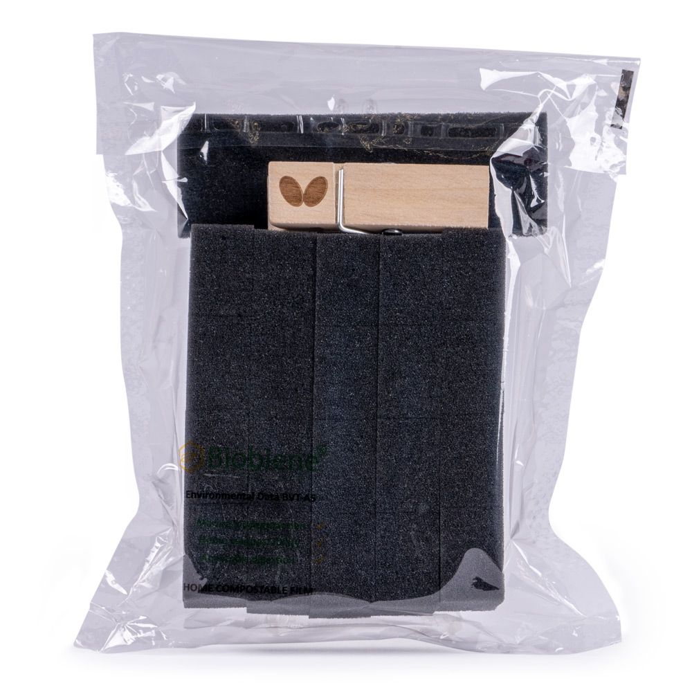 Σφουγγαράκια Για Κόλλα Πινγκ-Πονγκ Βutterfly Clip Set(25 sponges/1 clip)