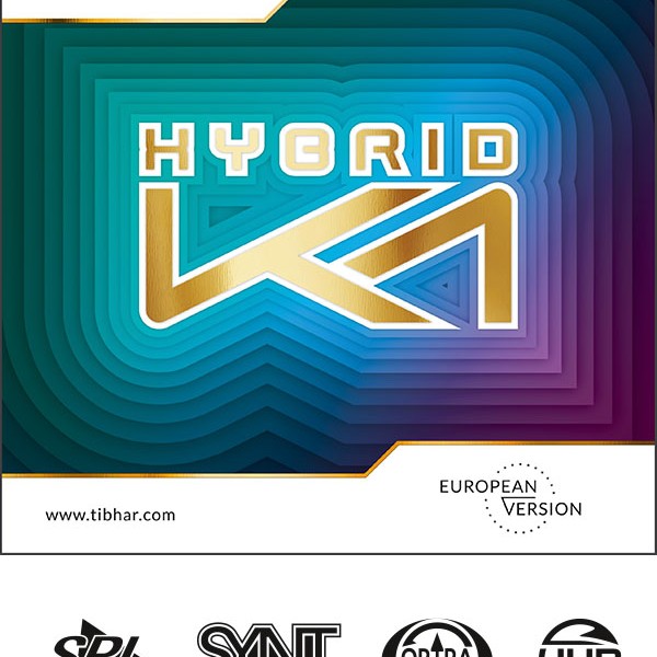 Λάστιχο Πινγκ-Πονγκ Tibhar Hybrid K1 European Version - red