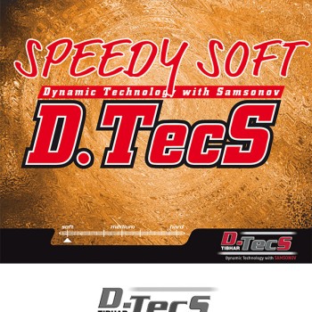 Λάστιχο Πινγκ-Πονγκ Tibhar Speedy Soft D.Tecs - black