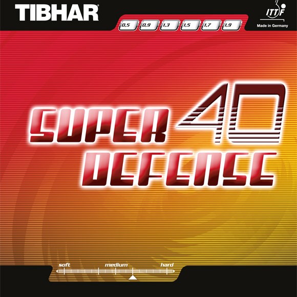 Λάστιχο Πινγκ-Πονγκ Tibhar Super Defense 40 - red